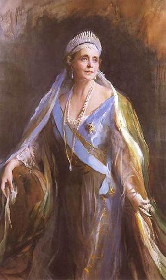 Philip Alexius de Laszlo Queen Marie of Roumania, nee Princess Marie of Edinburgh, 1936 oil painting picture
